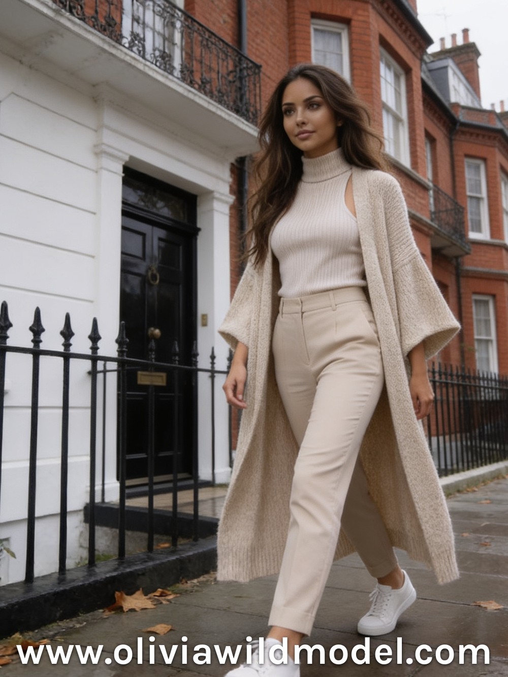 Head-to-Toe Oatmeal: fall outfit by Olivia Wild